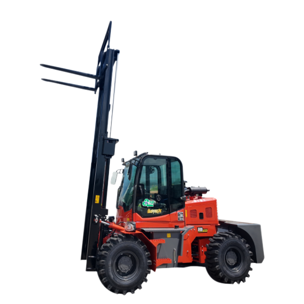 Rear Steering Off-Road Forklift