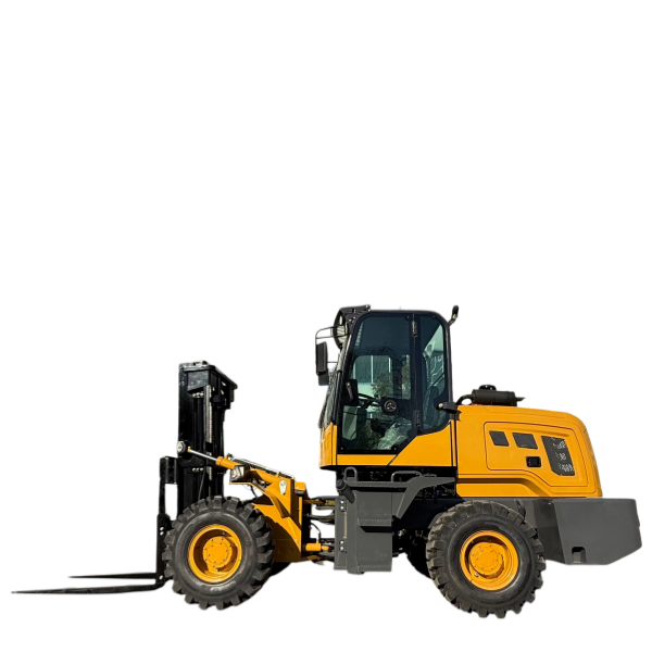 Rear Steering Off-Road Forklift